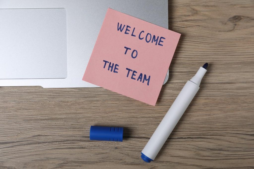 Welcome to the team
